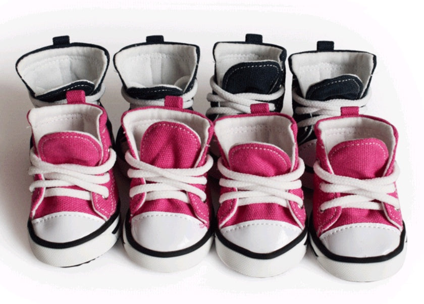 Chaussures en denim confortables pour chiens - Papapattes