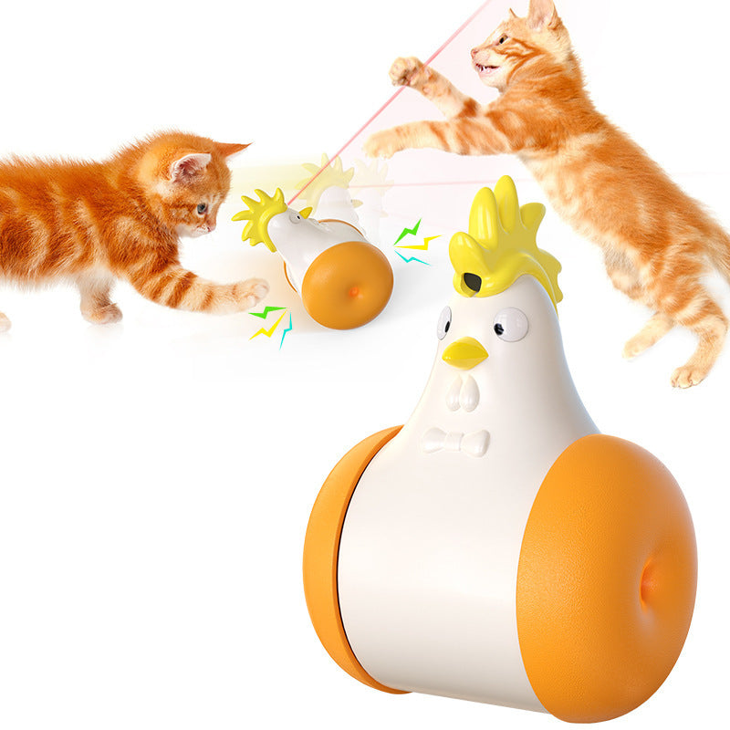 Jouet interactif électrique pour chat Chicken Light