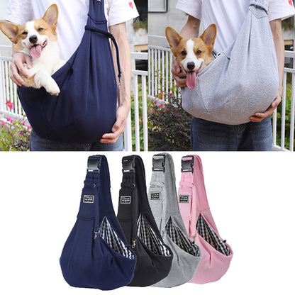 Sac de transport confortable pour animaux, idéal pour les voyages en toute sécurité.