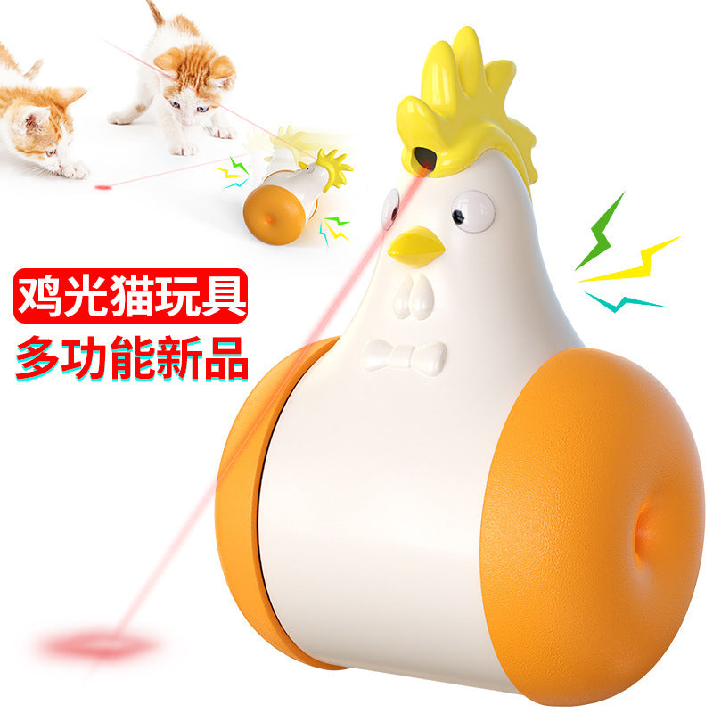 Jouet interactif électrique pour chat Chicken Light