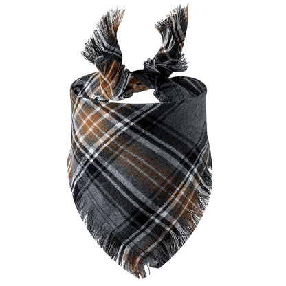 Écharpe Triangle en Plaid pour Chien - Papapattes