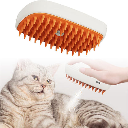 Brosse à vapeur rechargeable pour le toilettage d'animaux