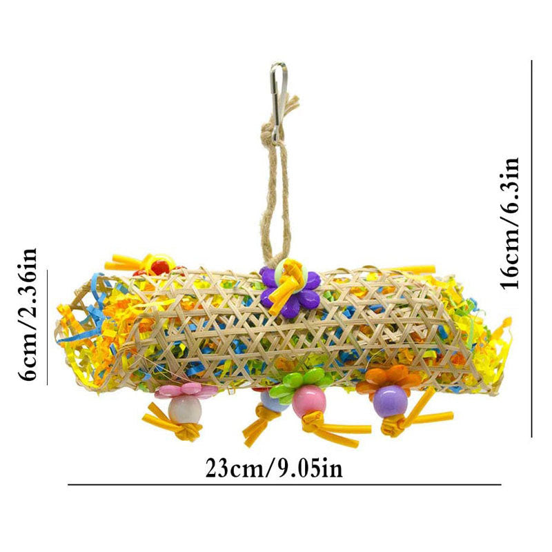 Set de 3 Jouets Colorés pour Oiseaux - Papapattes