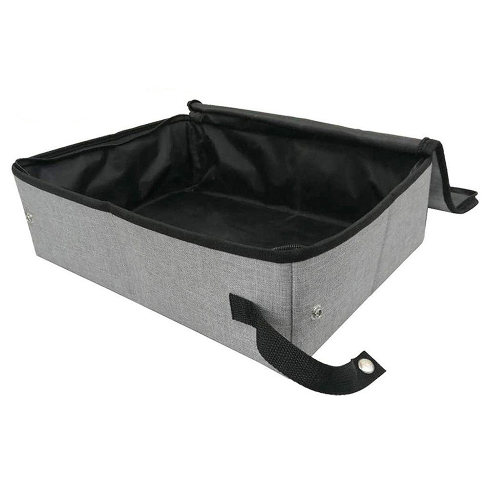 Bac à litière pliable pour chat - Confort optimal - Papapattes