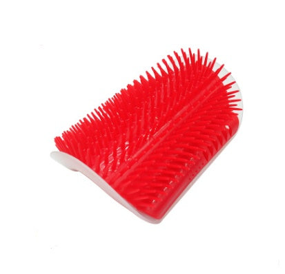 Brosse auto-toilette pour chat, massage et toilettage combinés.