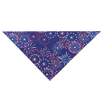 Écharpe anti-bave design drapeau américain - Papapattes