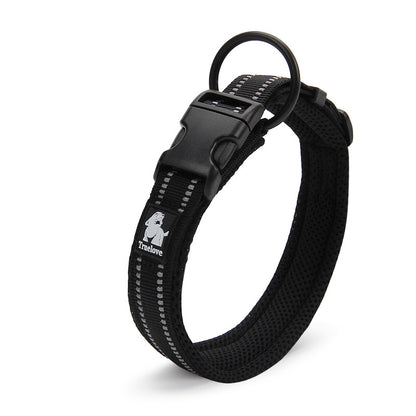Collier anti-étranglement pour chien, sécurité renforcée et confort absolu.