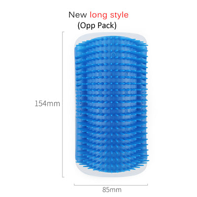 Brosse auto-toilette pour chat, massage et toilettage combinés.