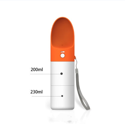Gobelet multifonction pour animaux, pratique pour les balades.