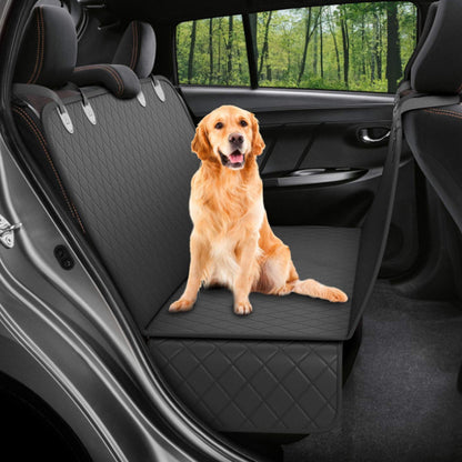 Housse de siège pour chien sécurisée dans une voiture