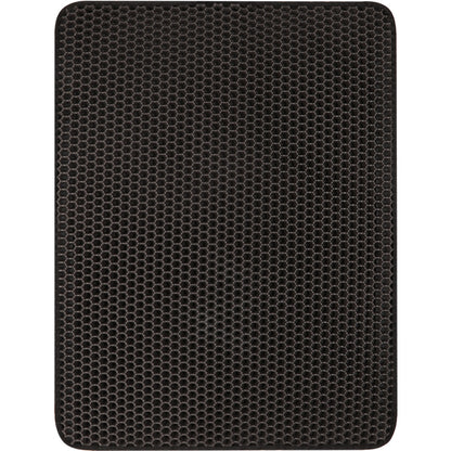 Tapis confortable pour litière de chat, pratique et élégant.