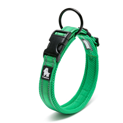 Collier anti-étranglement pour chien, sécurité renforcée et confort absolu.