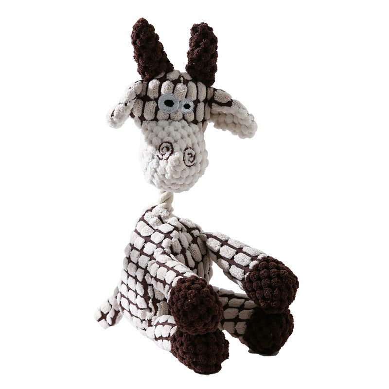 Jouet en Peluche Squeaky Donkey pour Chien - Papapattes