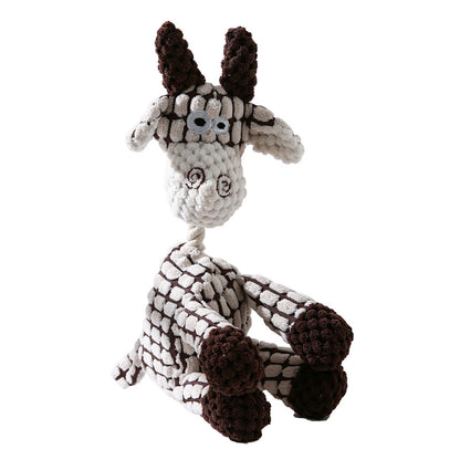 Jouet en Peluche Squeaky Donkey pour Chien - Papapattes