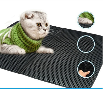 Tapis de litière imperméable pour chats, facile à nettoyer