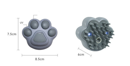Peigne à vapeur pour chien, conçue pour un pelage éclatant et brillant.