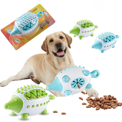 Jouet hérisson pour chiens et chats, amusant et incitant à jouer.