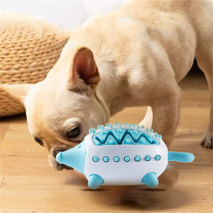 Jouet hérisson pour chiens et chats, amusant et incitant à jouer.