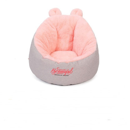 Coussin douillet chauffant conçu pour le confort des chiens.