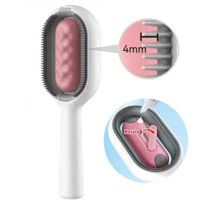Brosse à poils innovante pour chats, douce au toucher