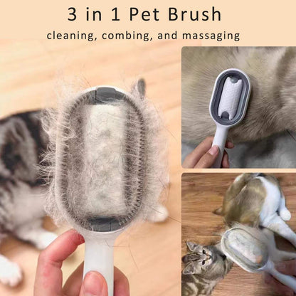 Brosse à poils innovante pour chats, douce au toucher