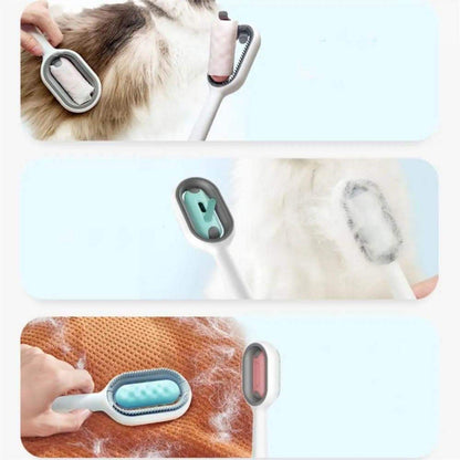 Brosse à poils innovante pour chats, douce au toucher