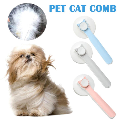Brosse auto-nettoyante pour chats et chiens, pratique et efficace