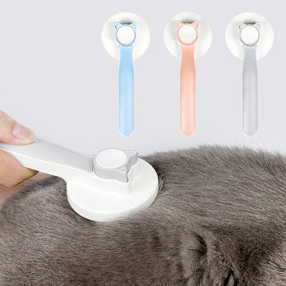 Brosse auto-nettoyante pour chats et chiens, pratique et efficace