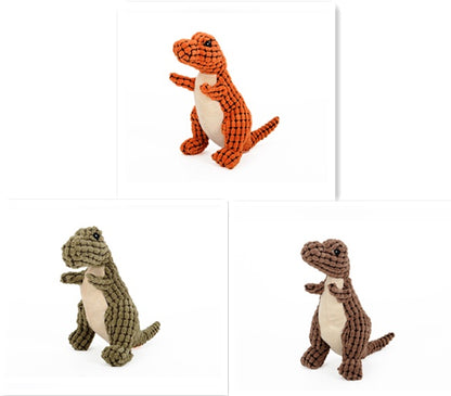 Jouet interactif dinosaure pour divertir les chiens