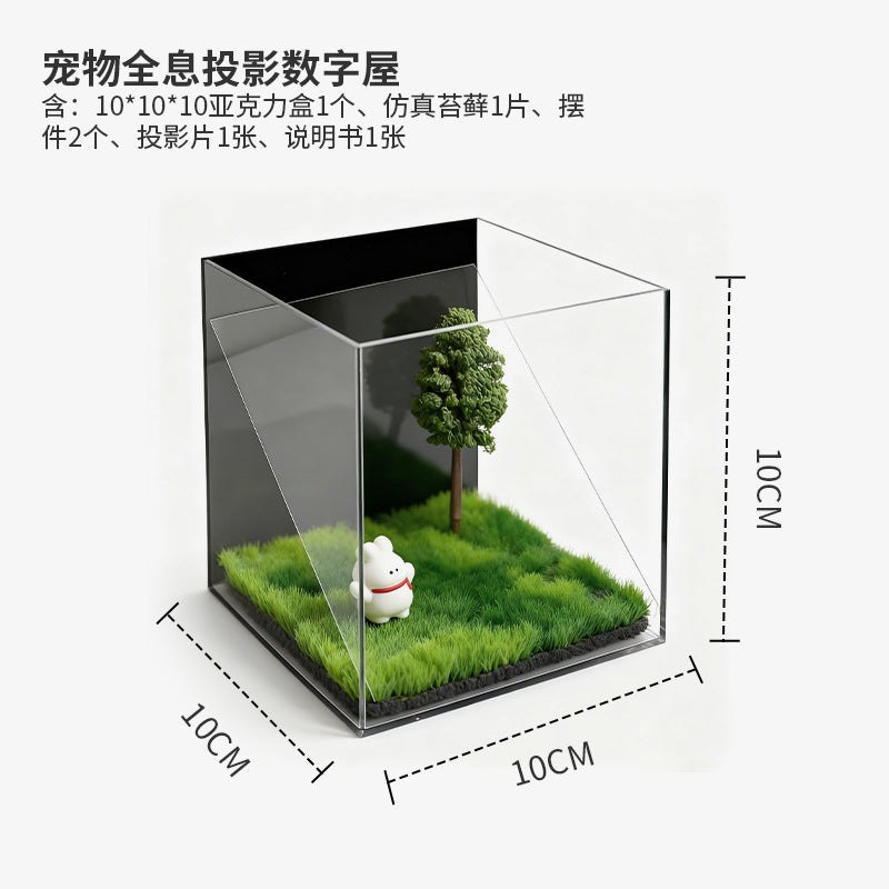 Projection holographique pour animaux de compagnie