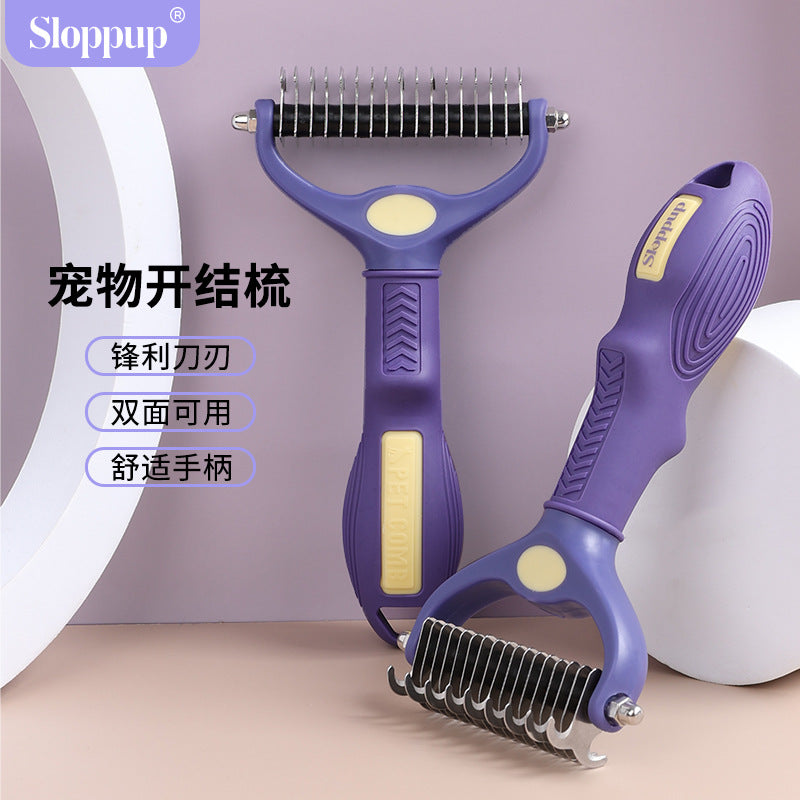 Brosse Gentle Deshedding pour Chiens et Chats