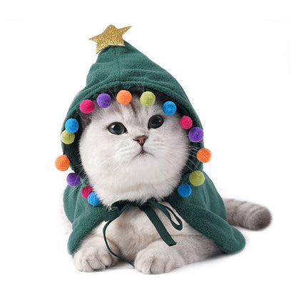 Costume de Noël festif pour chiens et chats, parfait pour les fêtes