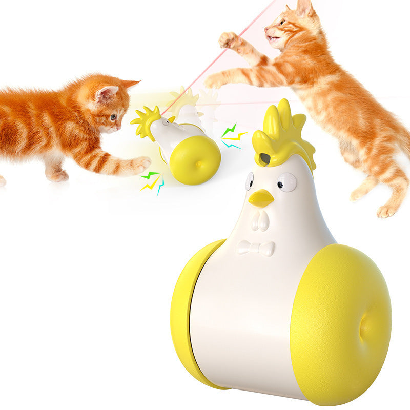 Jouet interactif électrique pour chat Chicken Light