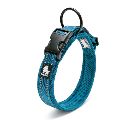 Collier anti-étranglement pour chien, sécurité renforcée et confort absolu.