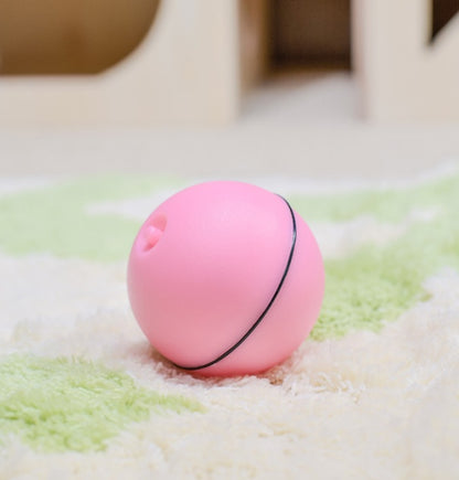 Balle LED laser électronique pour chats en action