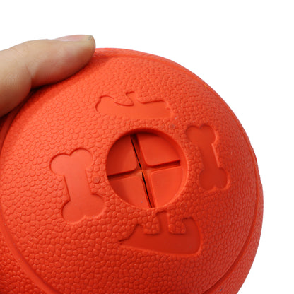 Balle distributeur de nourriture interactive pour chien - Papapattes