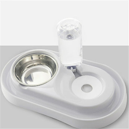 Gamelle automatique en acier inoxydable pour chien