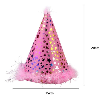 Chapeau d'anniversaire et serviette pour animaux - Papapattes
