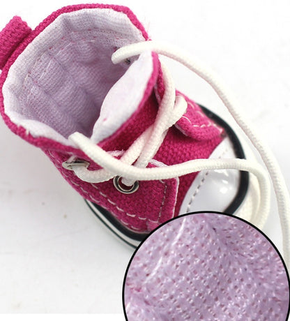 Chaussures en toile pour chien - Confort et style - Papapattes