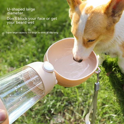Gourde portable pour chiens, pratique pour les déplacements