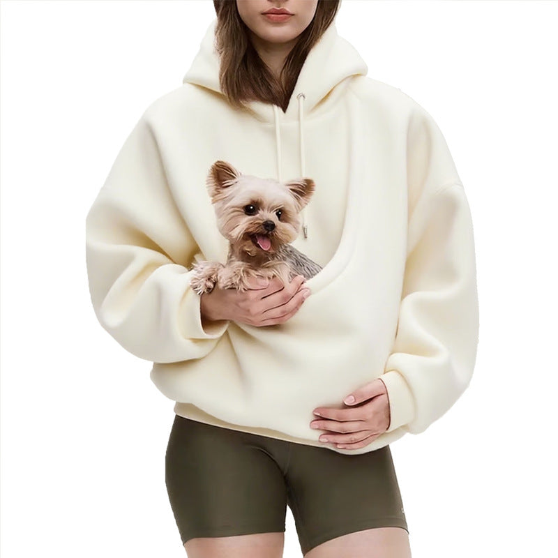 Sweat à Capuche pour Animaux, Sac de Transport Pratique