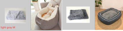 Coussin douillet chauffant conçu pour le confort des chiens.