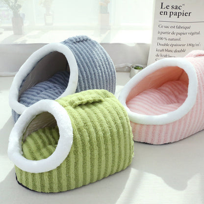 Nid Douillet Macaron pour Chat - Papapattes