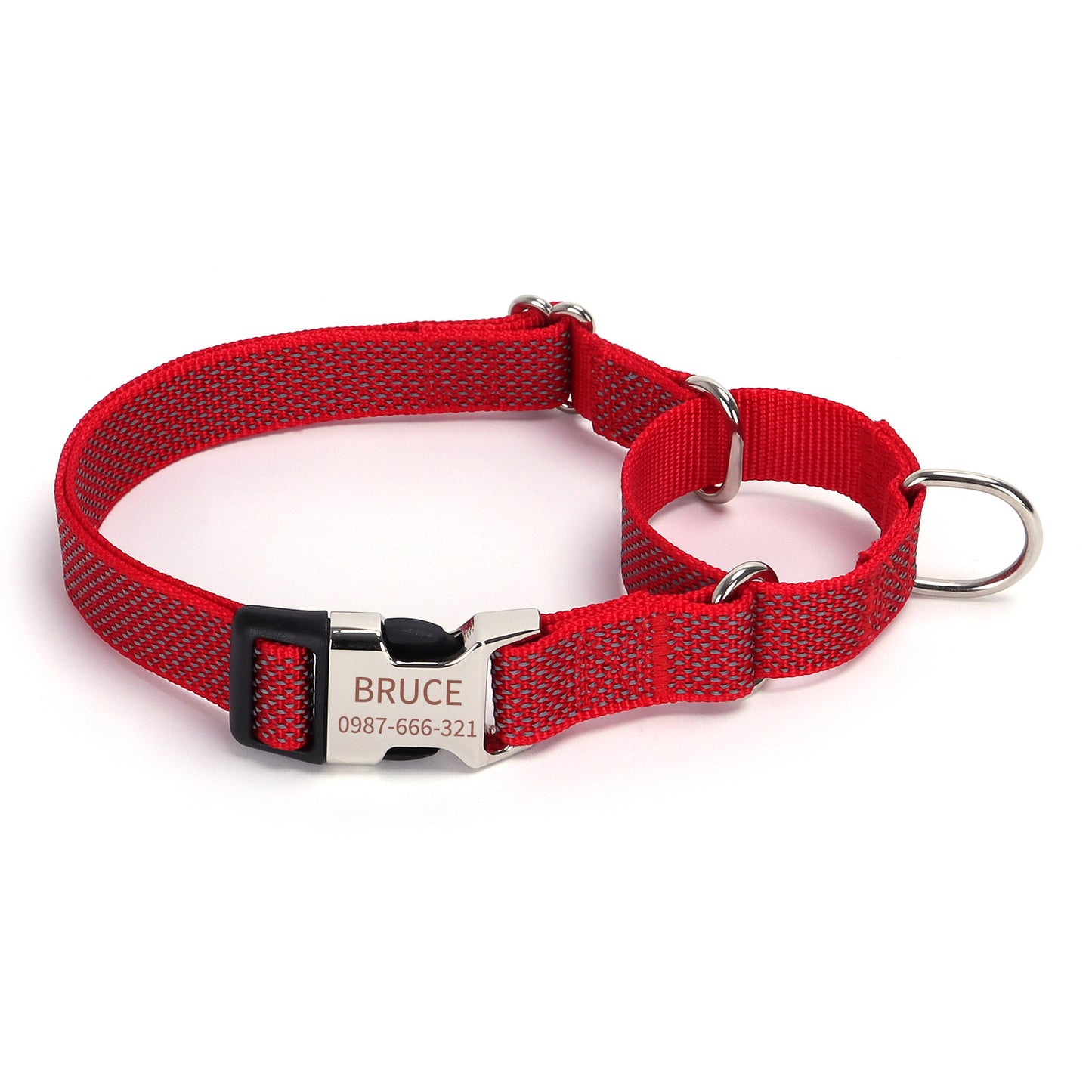 Colliers martingale réfléchissants pour chiens - Sécurité et confort