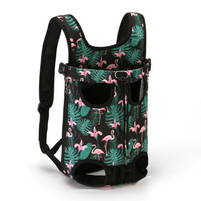 Sac de transport stylé et douillet pour animaux de compagnie.