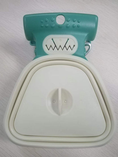 Distributeur pliable de sacs à crottes pour chiens