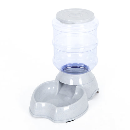 Gamelle automatique en acier inoxydable pour chien