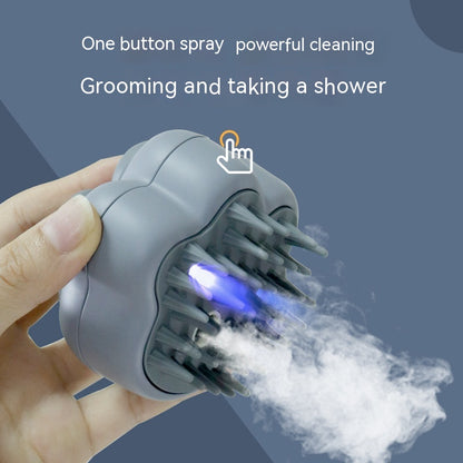 Peigne à vapeur pour chien, conçue pour un pelage éclatant et brillant.