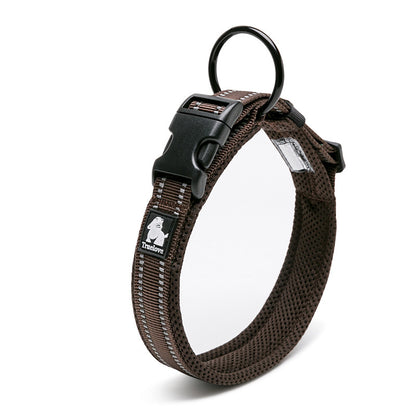 Collier anti-étranglement pour chien, sécurité renforcée et confort absolu.