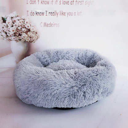 Nid douillet et confortable pour chiens et chats, parfait pour dormir.